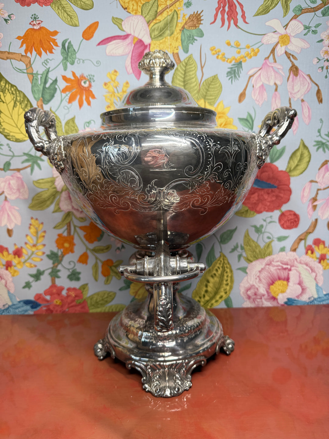 Silver Plated Samovar