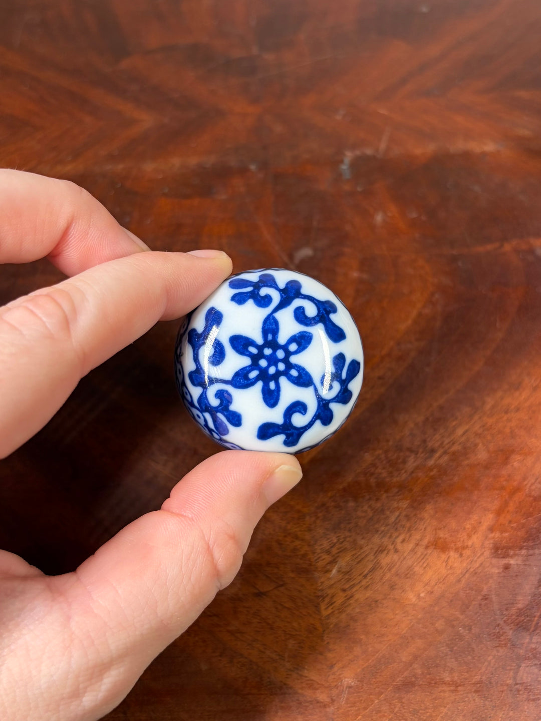 Blue and White Ginger Jar
