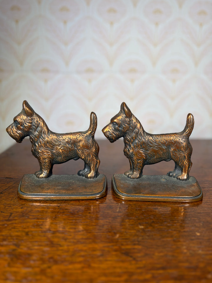 Terrier Bookends
