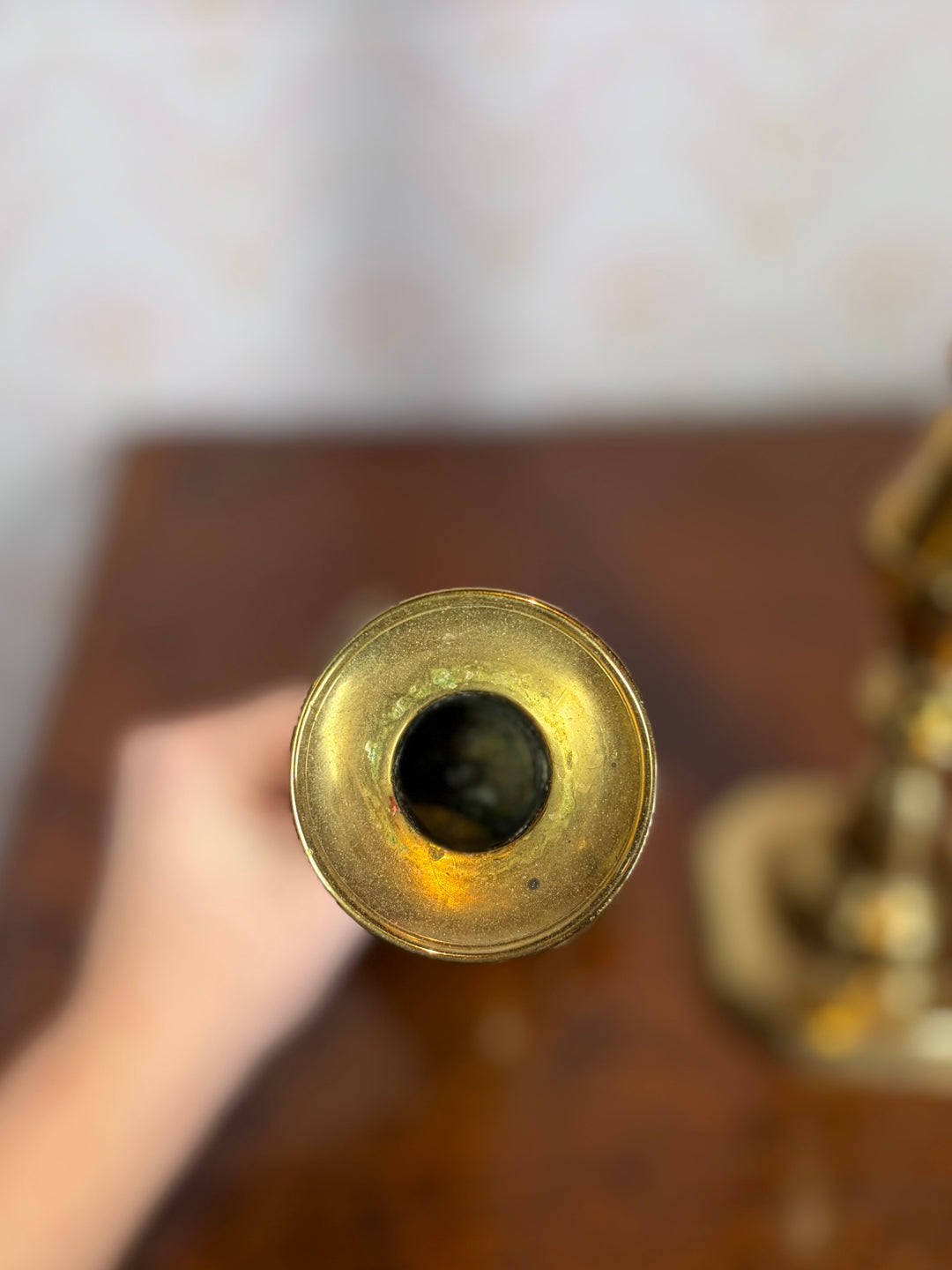 Pair of Brass Candlesticks