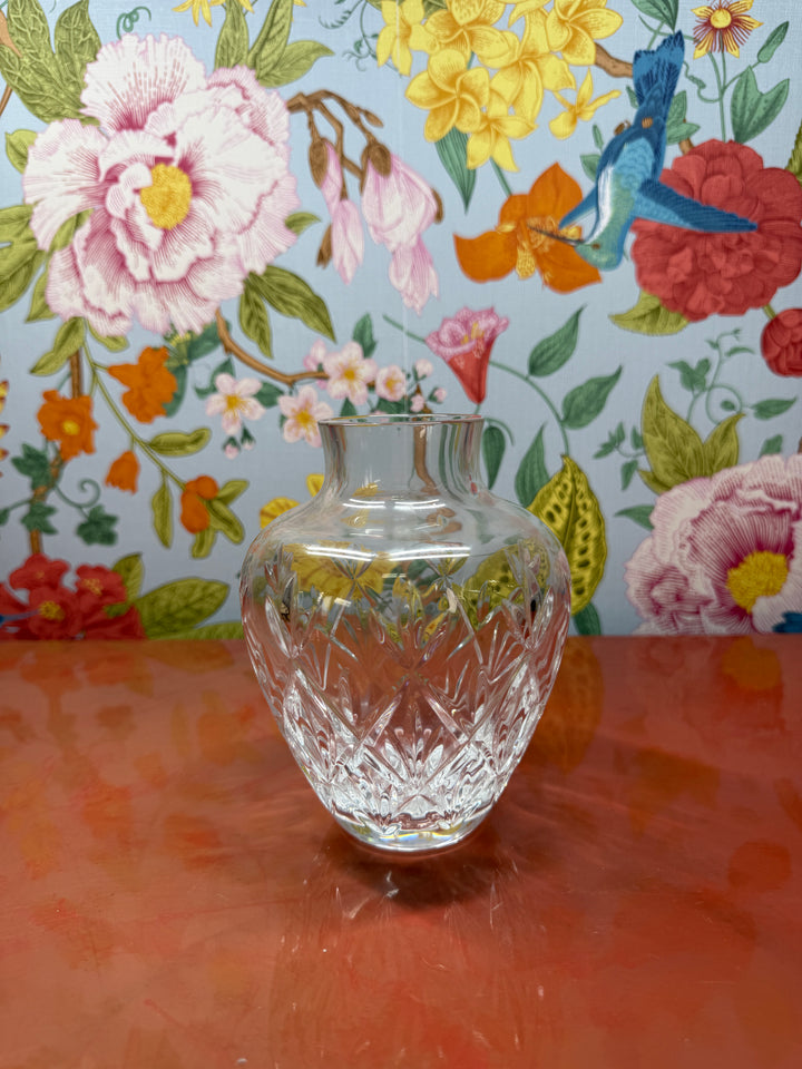 Cut Glass Vase