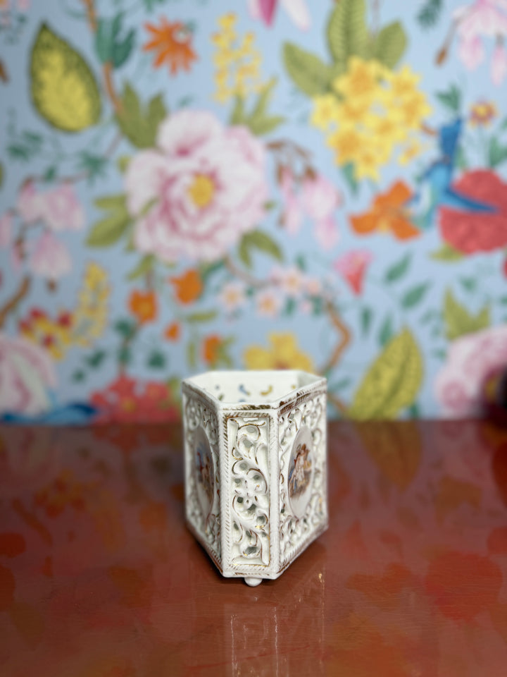 Vintage Triangle Trinket Dish