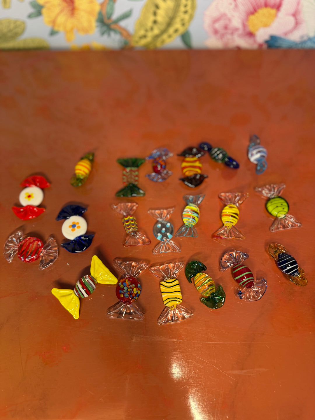 Set of 20 Glass Candies