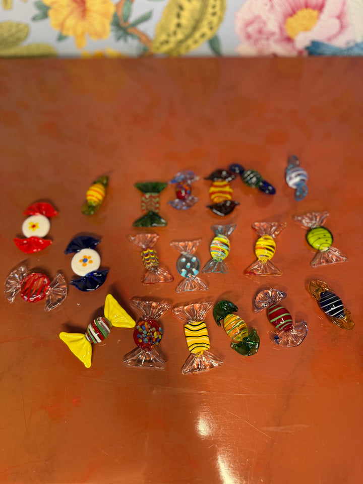 Set of 20 Glass Candies