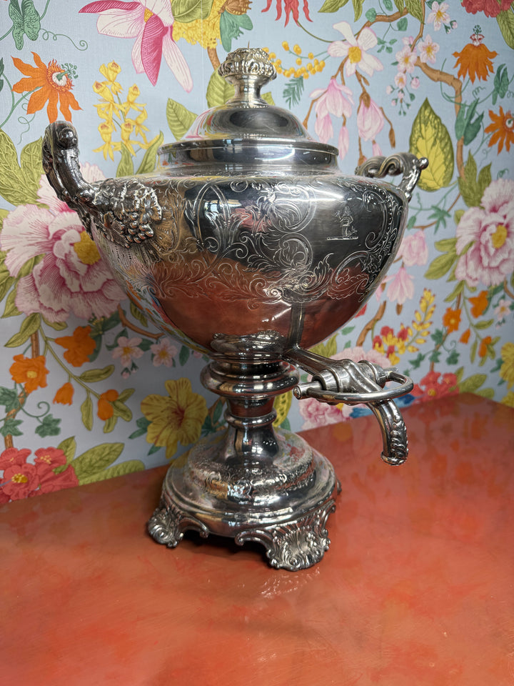 Silver Plated Samovar