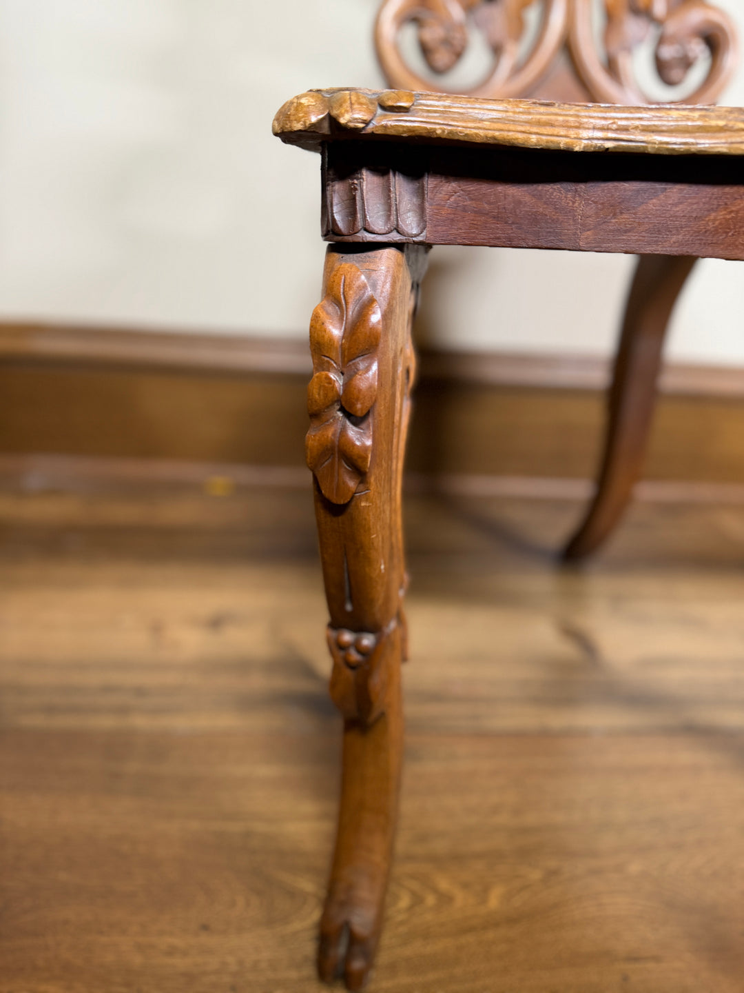 Italian Marquetry Chair