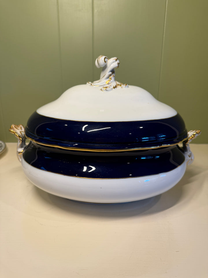 Meissen Cobalt Tureen
