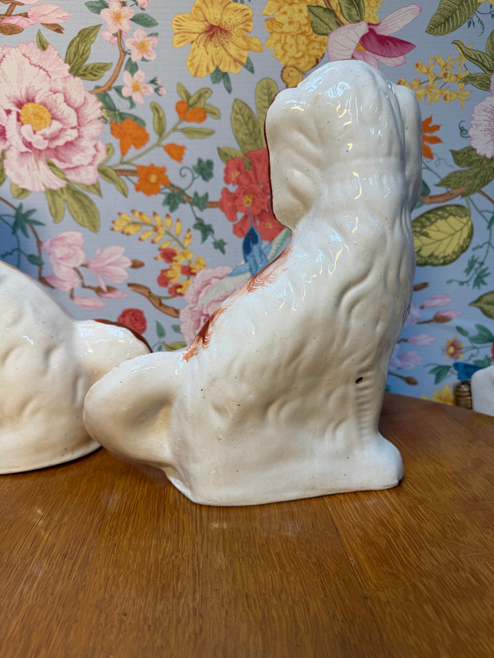 Pair of Antique Staffordshire Dogs