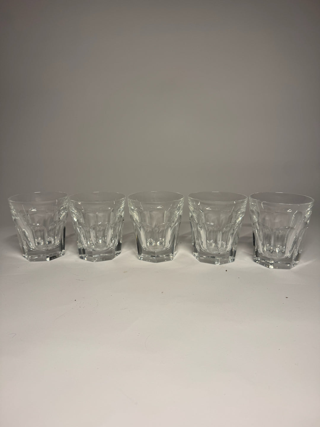 5 Baccarat Tumblers