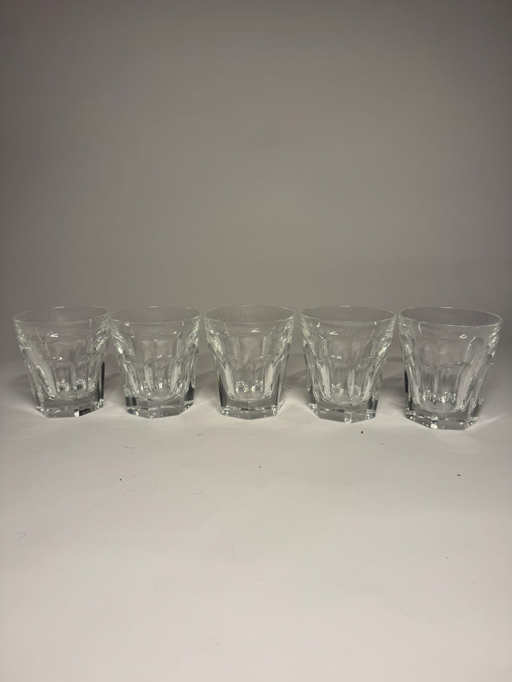 5 Baccarat Tumblers