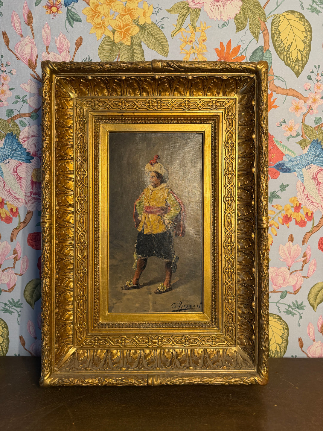 Antique Painted Nobleman (Originally purchased for $2,280)