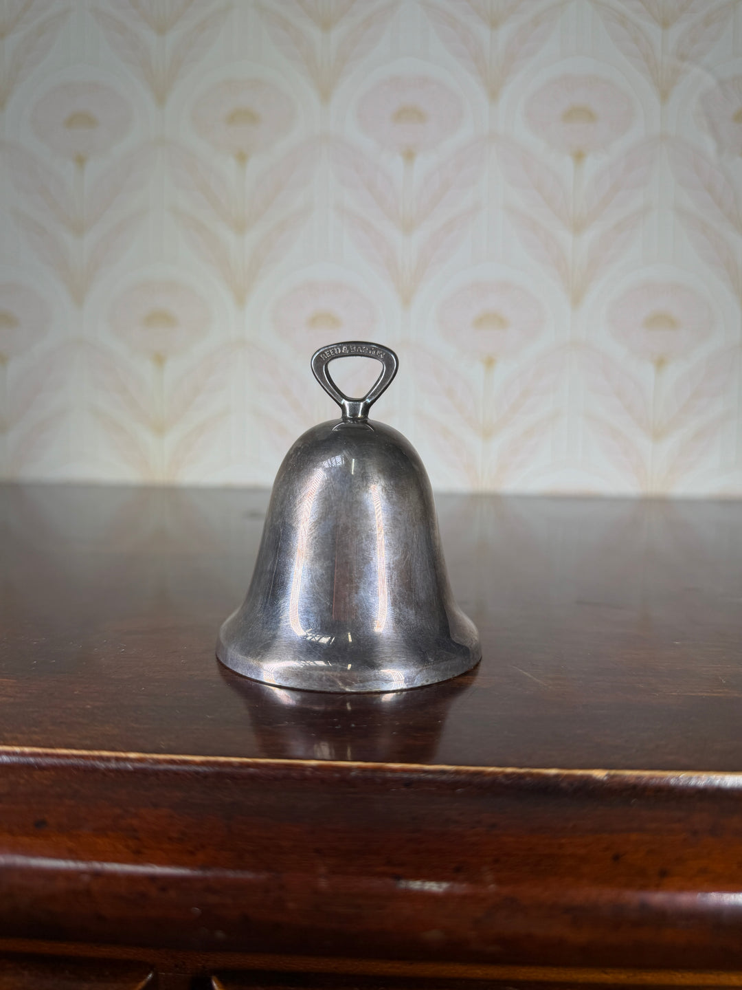 Reed and Barton Silver Plated Bell “Christmas 1989”