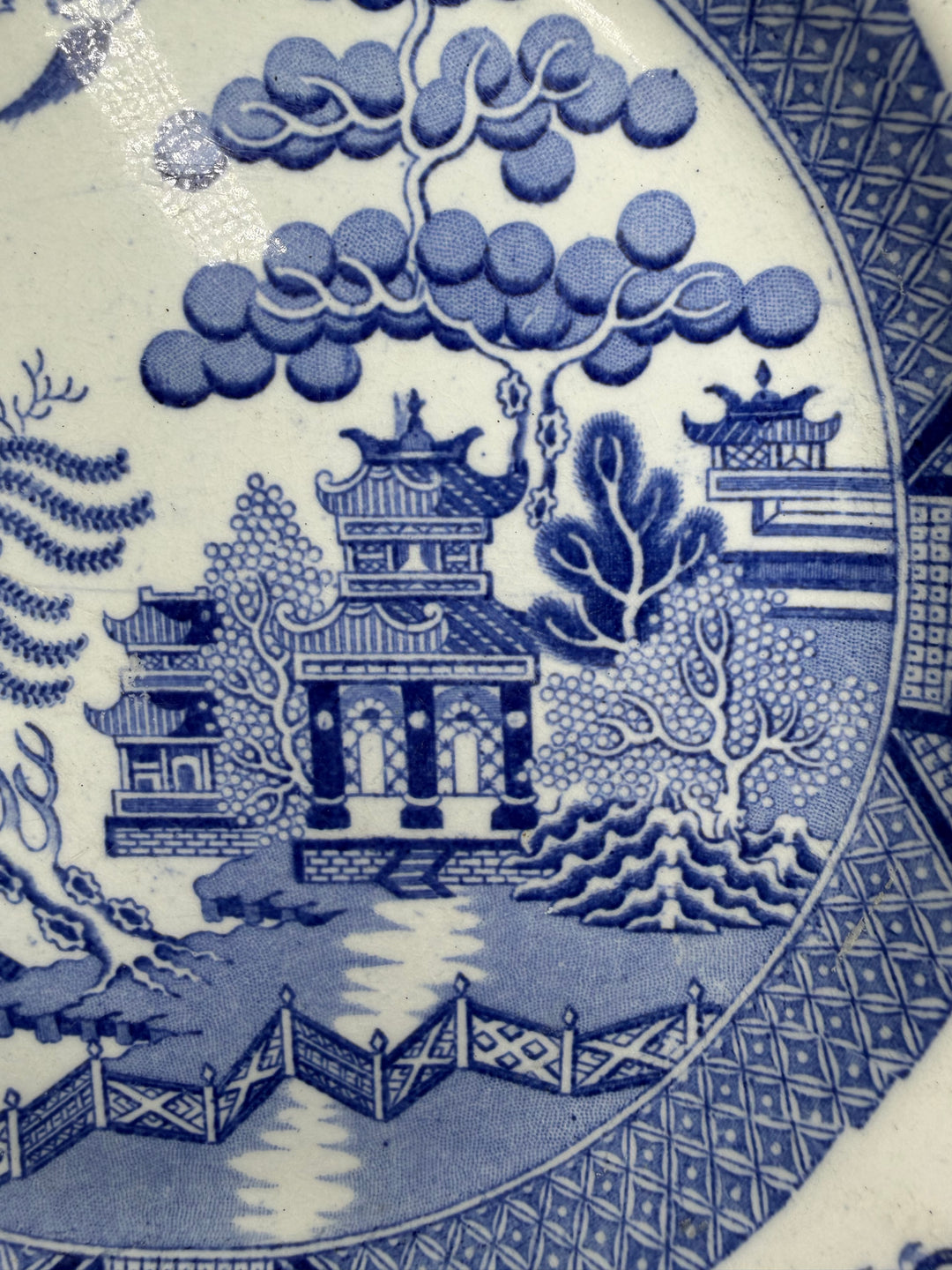 Blue Willow Plate