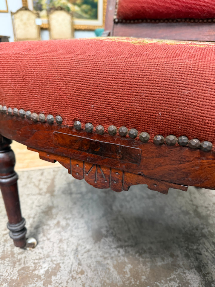 Antique Needlepoint Chairs (Set of 2)