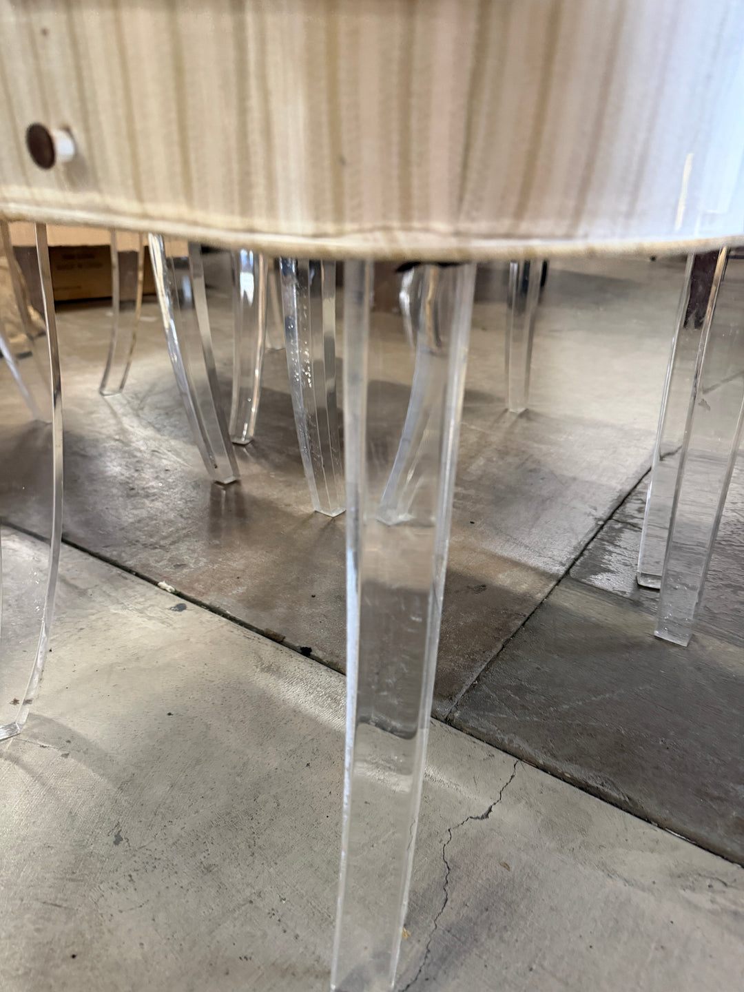 Lucite Klismos Chairs by Hill Manufacturing (Set of 4)