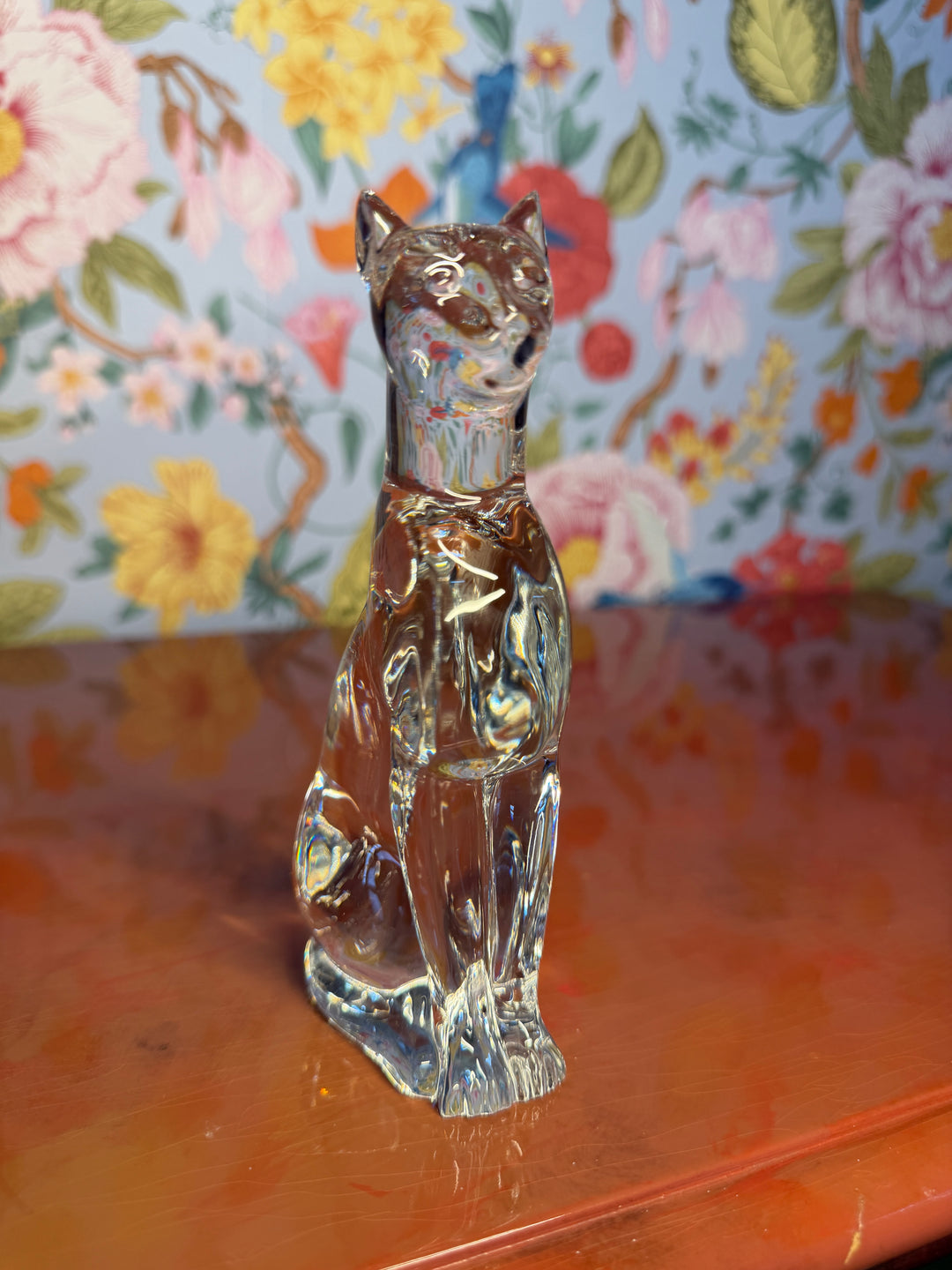 Baccarat Crystal Cat