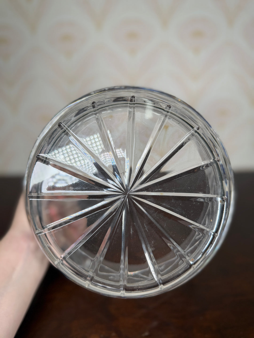 Engraved Crystal Bowl