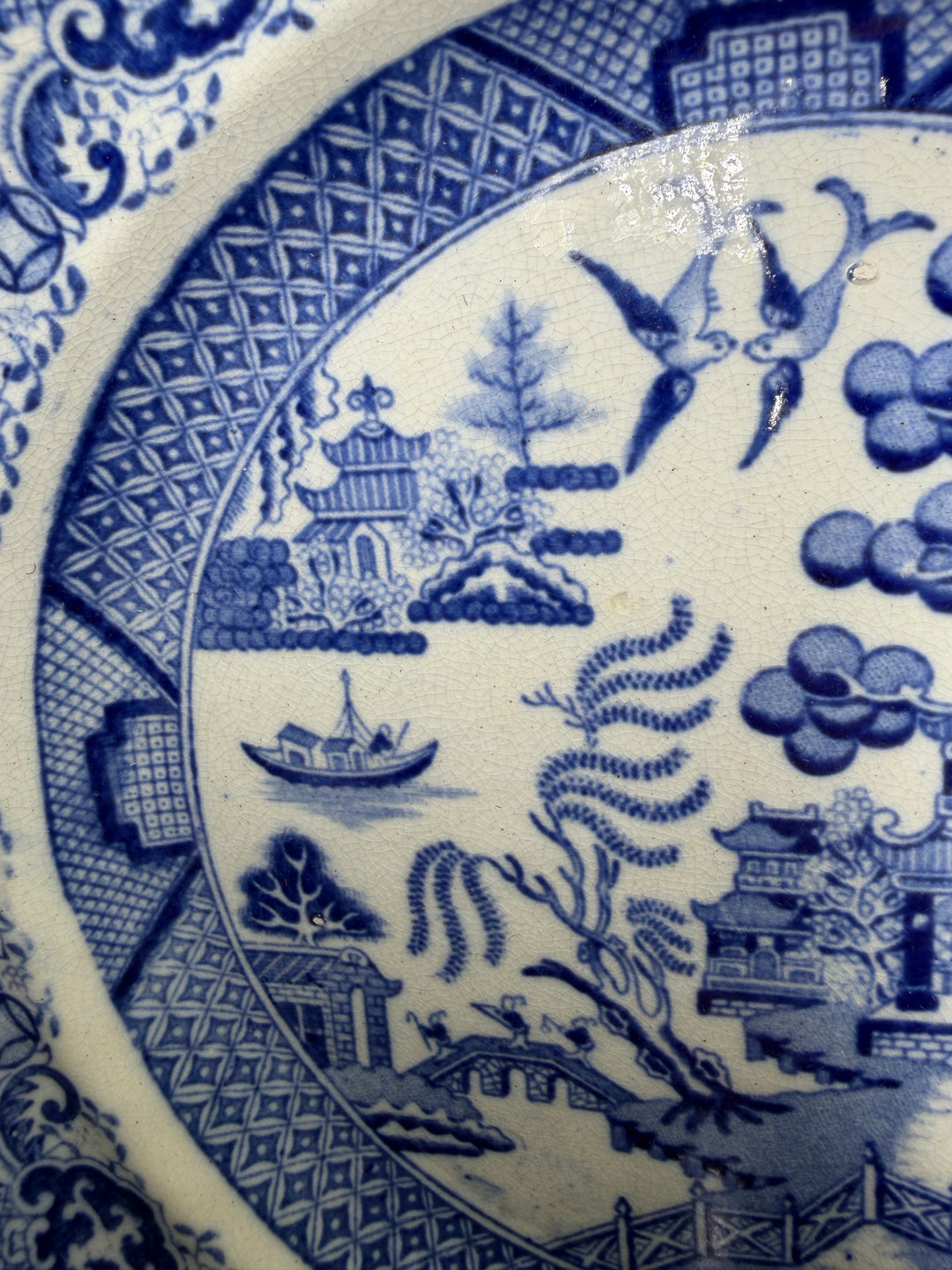 Blue Willow Plate