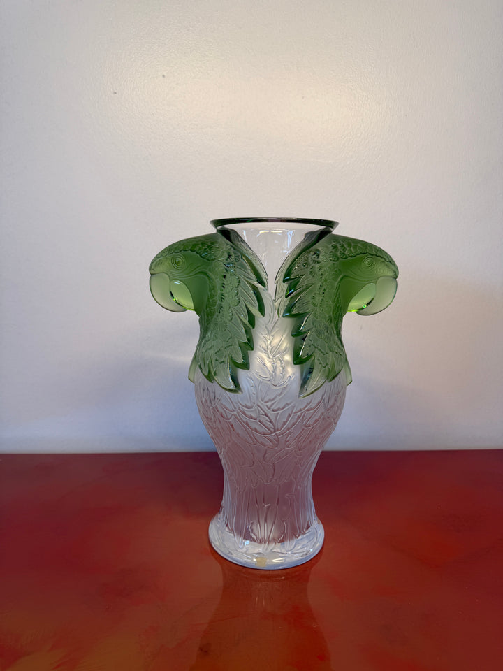 Lalique Macao Vase