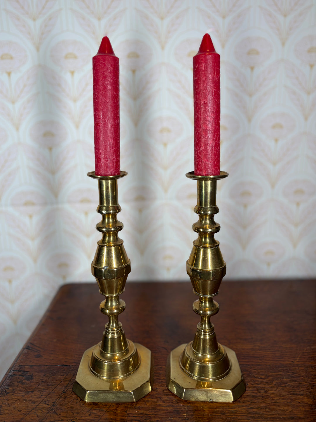 Pair of Brass Candlesticks