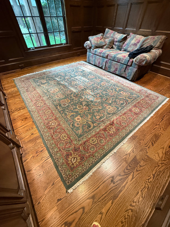Fine Indo Kashir Rug (8x10 ft) (Online Only Item)