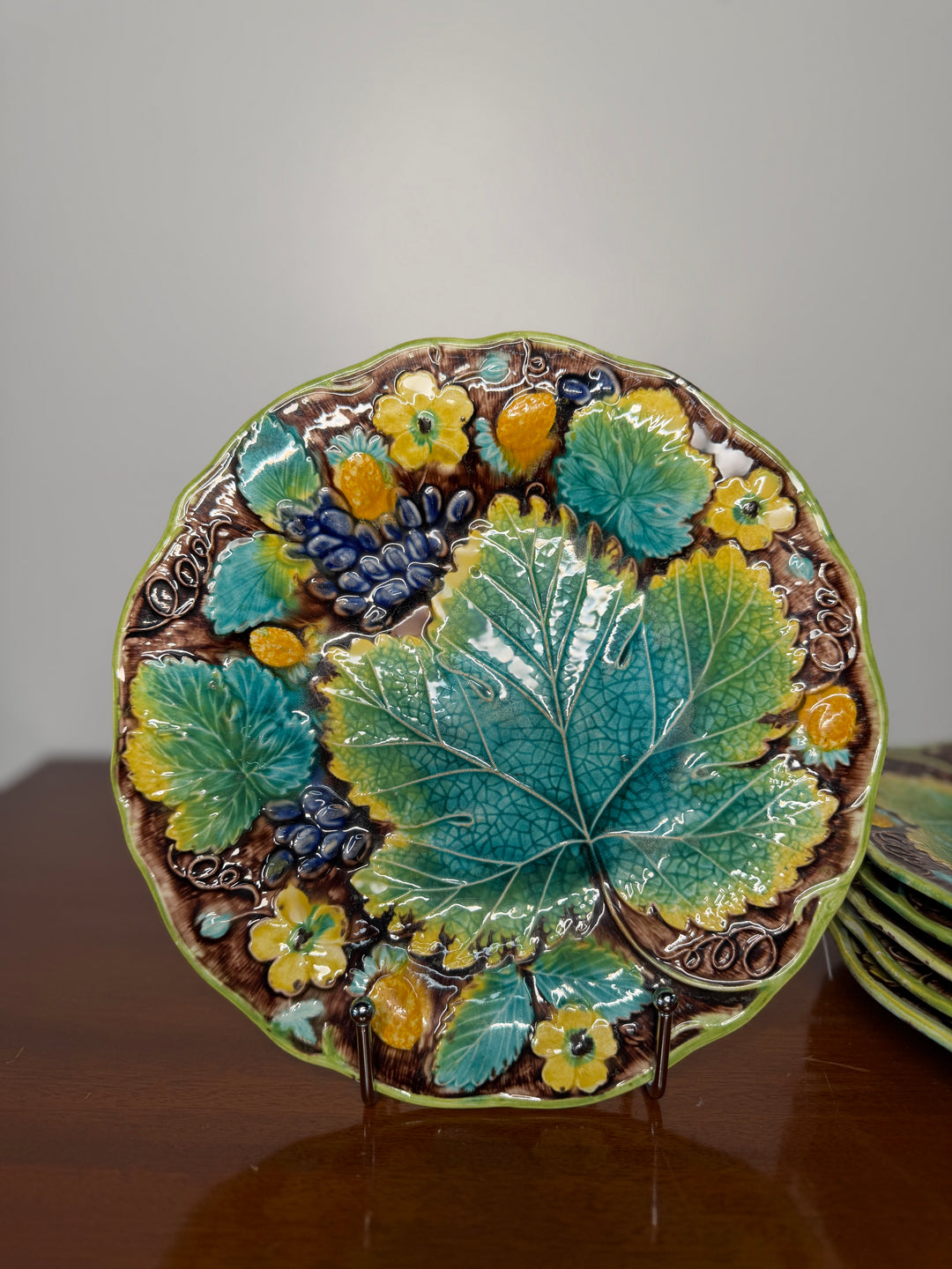 Set of 6 Samuel Alcock Dessert Plates
