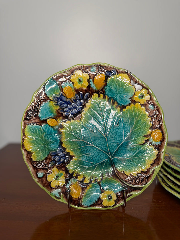 Set of 6 Samuel Alcock Dessert Plates