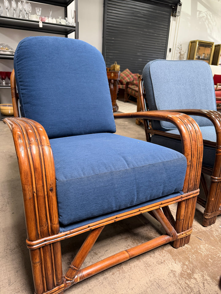 Bamboo and Rattan Armchair