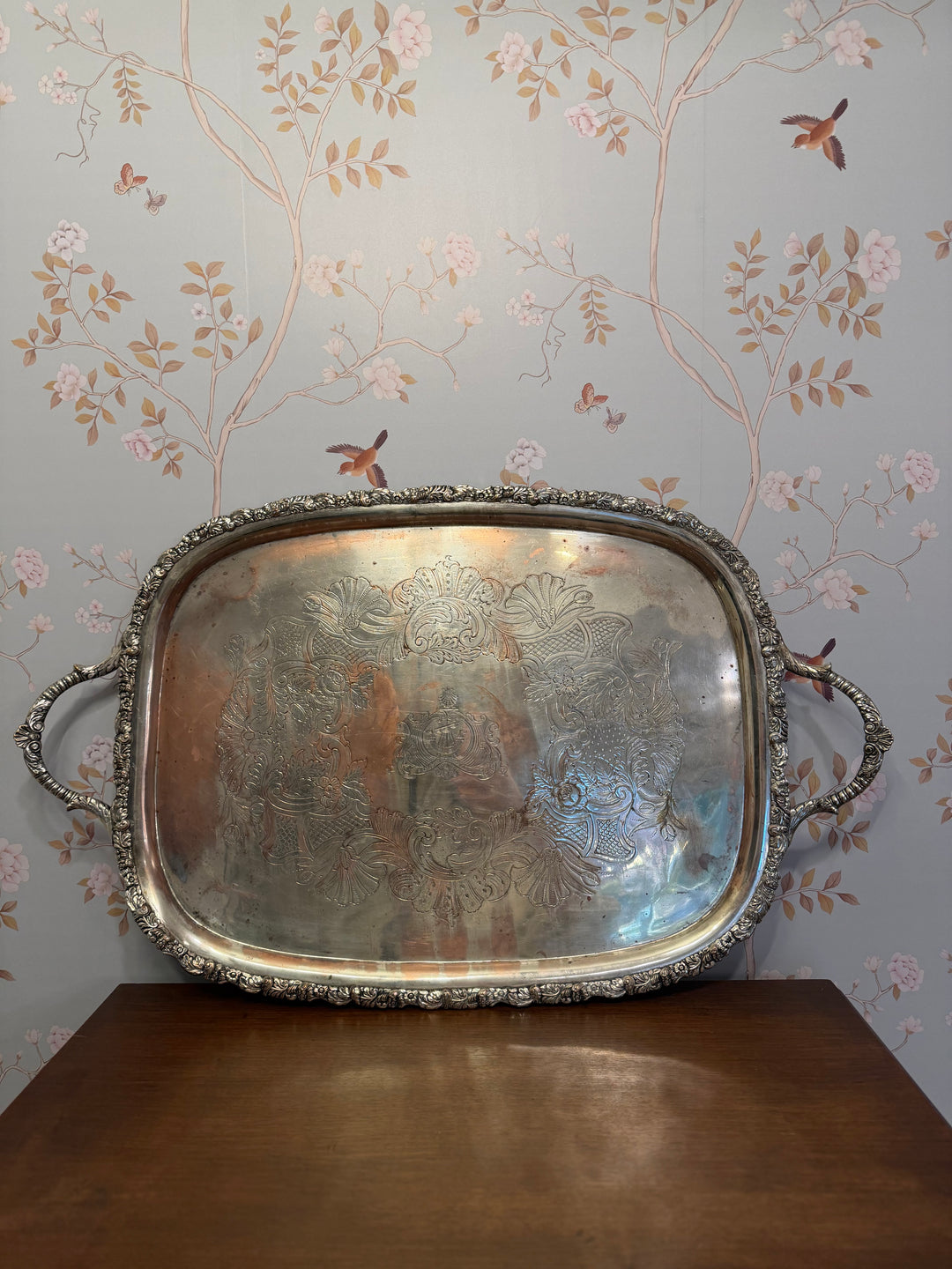 Silver Plated Serving Tray