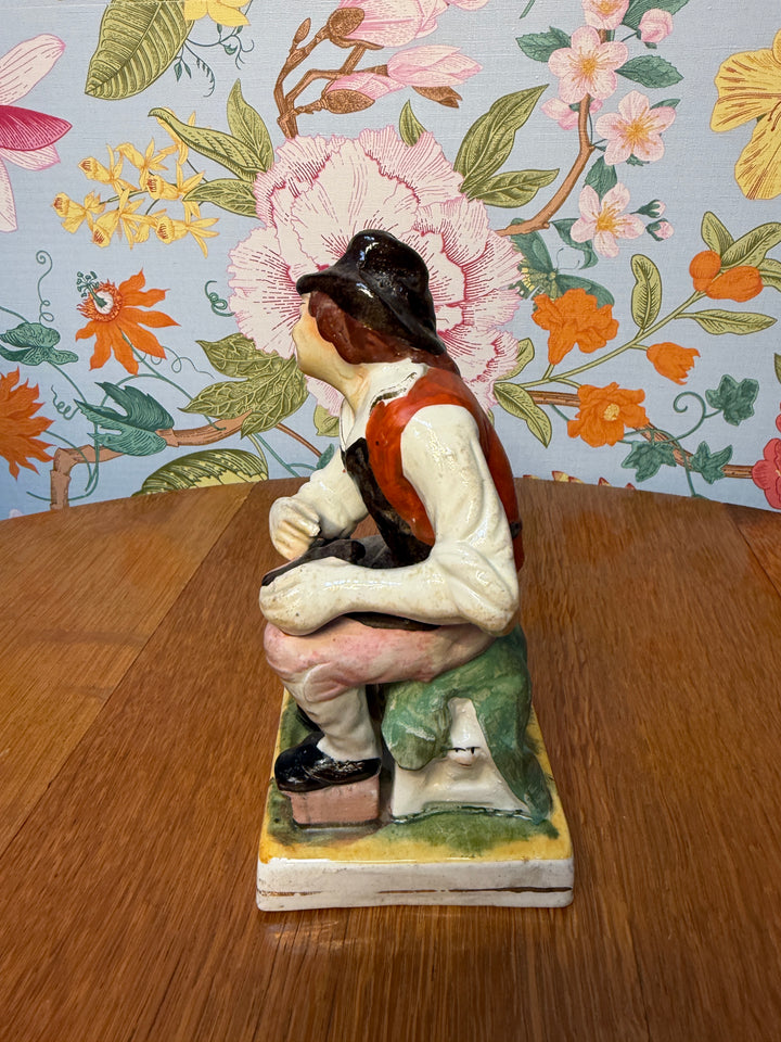 Antique Staffordshire Cobbler