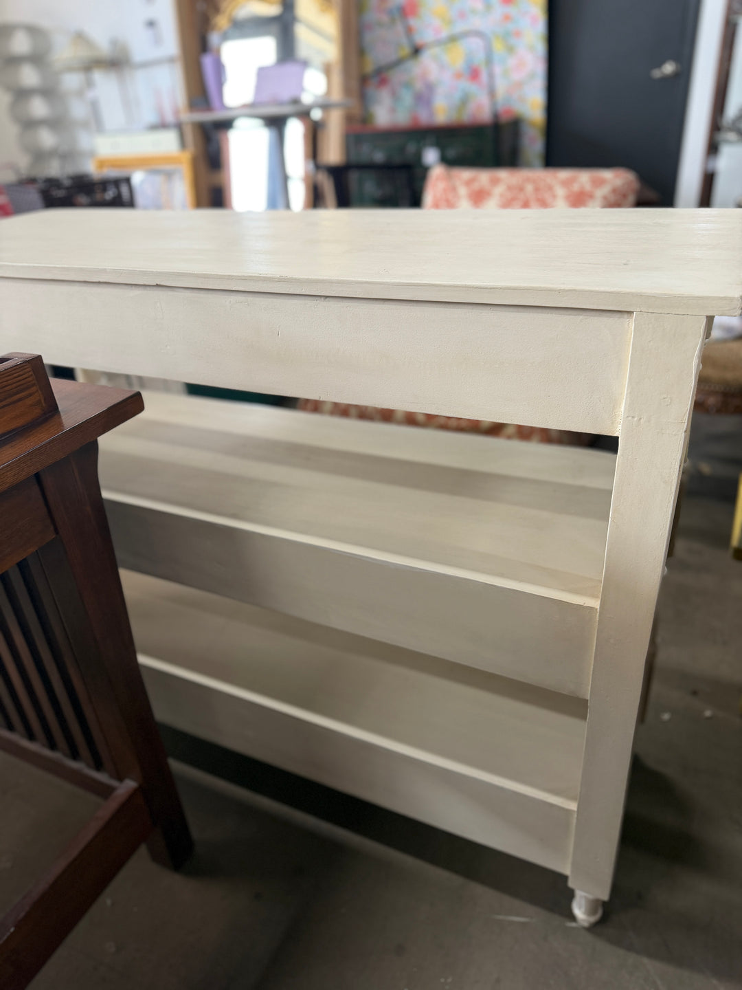White Console Table
