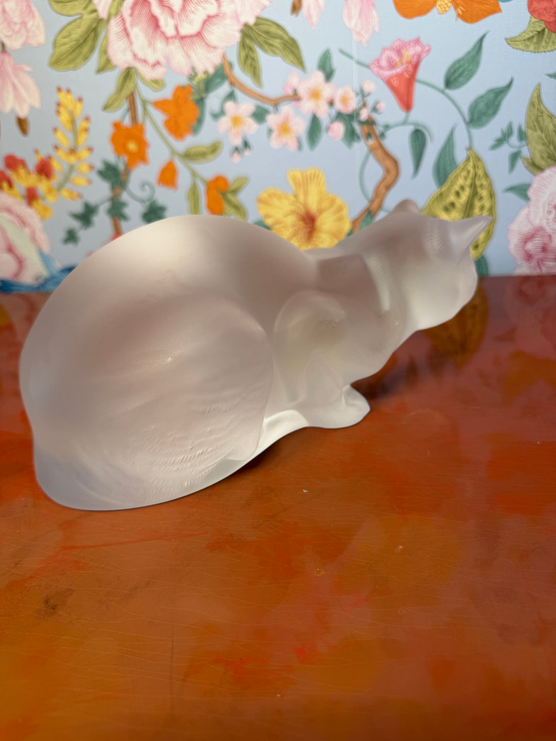 Lalique Crouching Cat