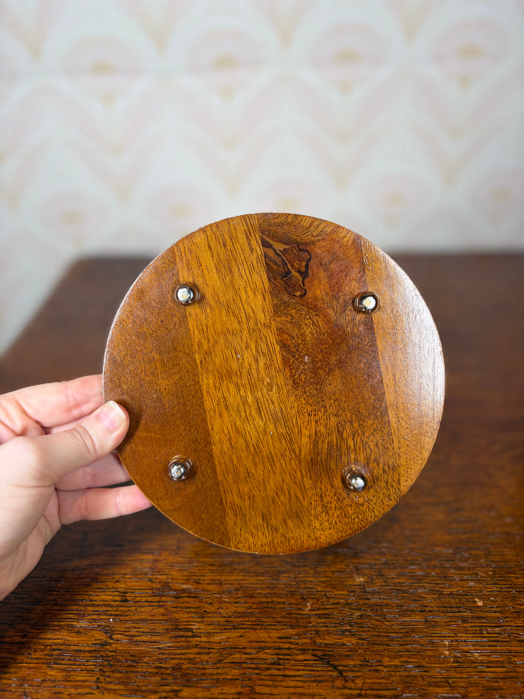 Wooden Champagne Coaster
