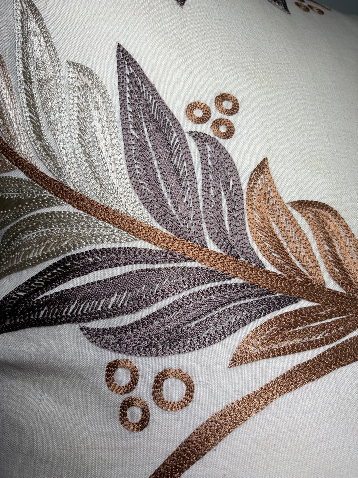 Pair of Bliss Studio Floral Botanical Throw Pillows