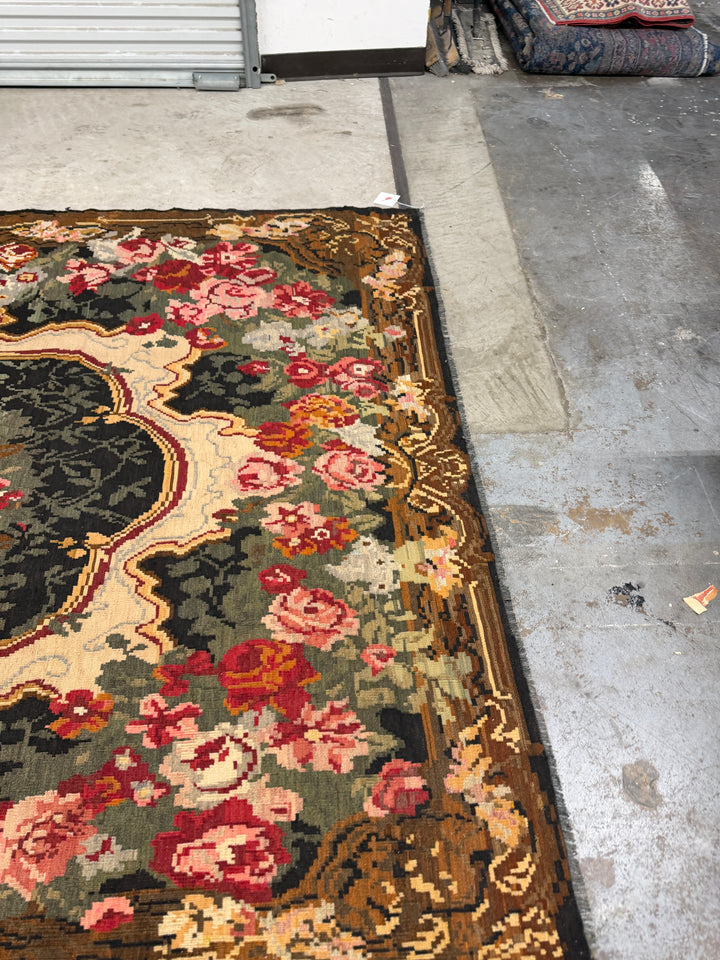 Floral Antique Rug