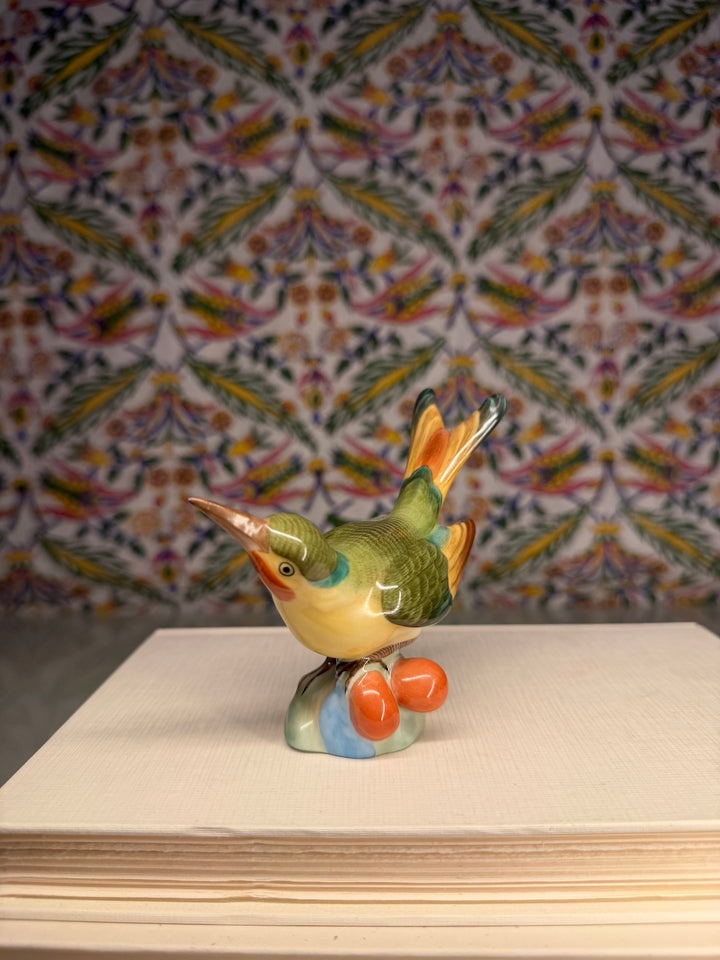 Herend Porcelain Bird Figurine