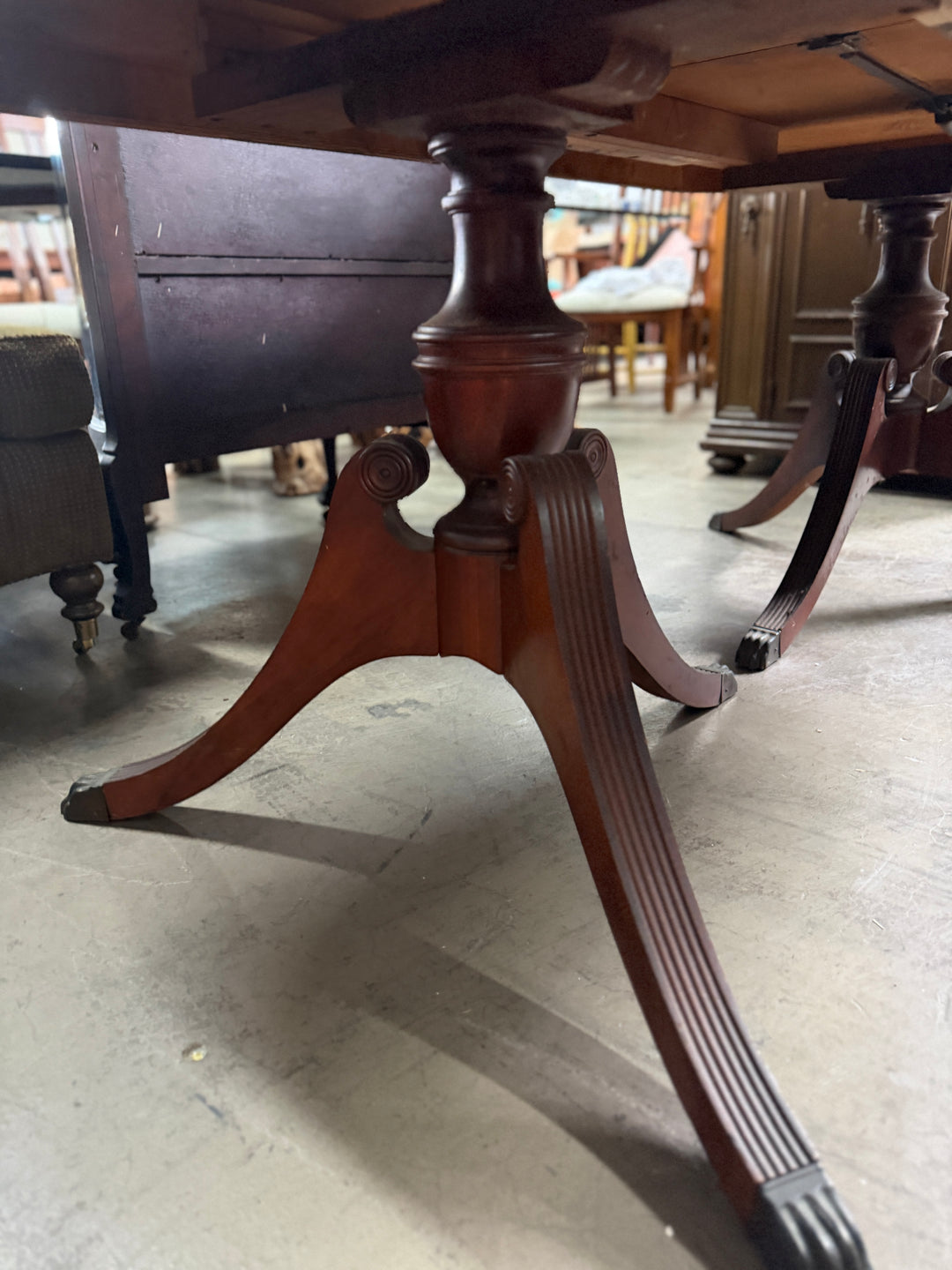 Dining Room Table (Likely Red Mahogany)