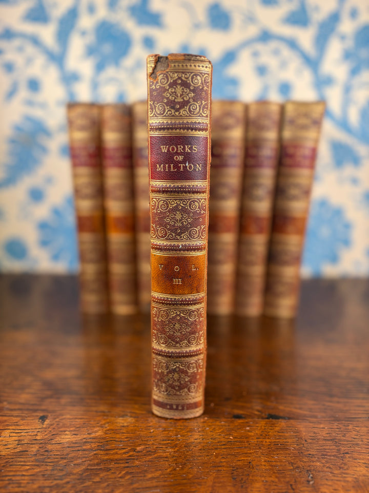Works of Milton Volumes I-VIII