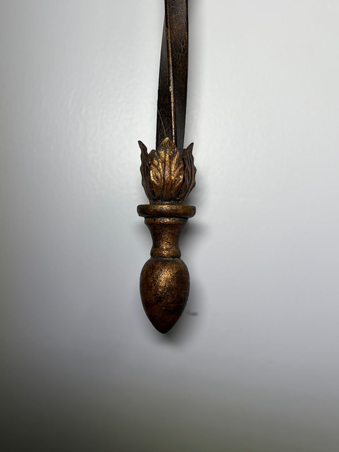 Pair of Tall Wrought Iron Floor Torchère Lanterns