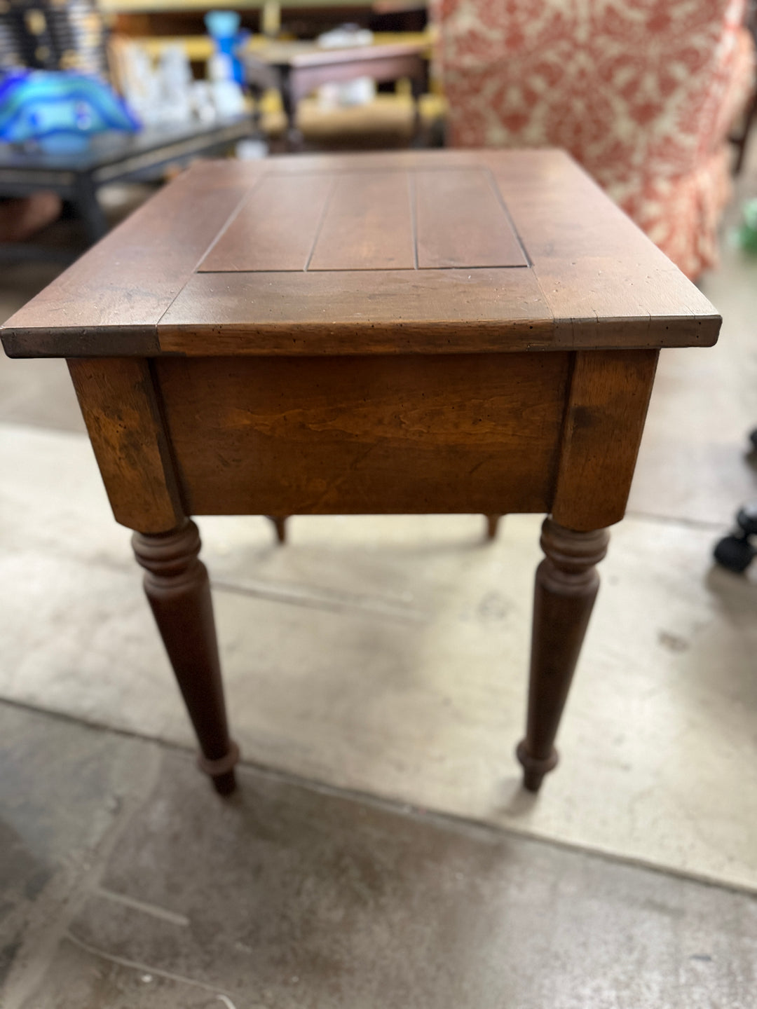 Vintage Sheraton Style Wooden Side Table