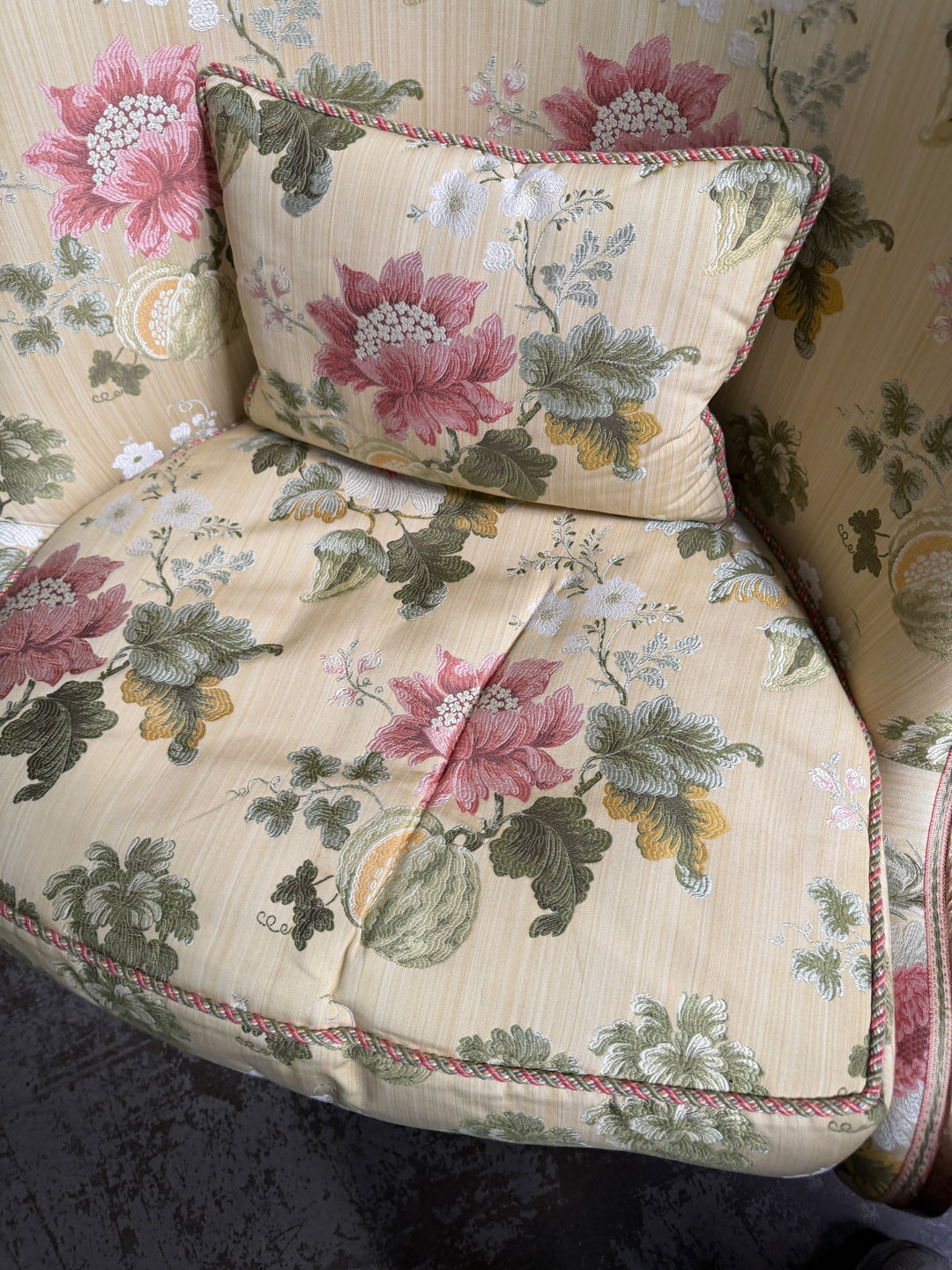 High Back Bergere