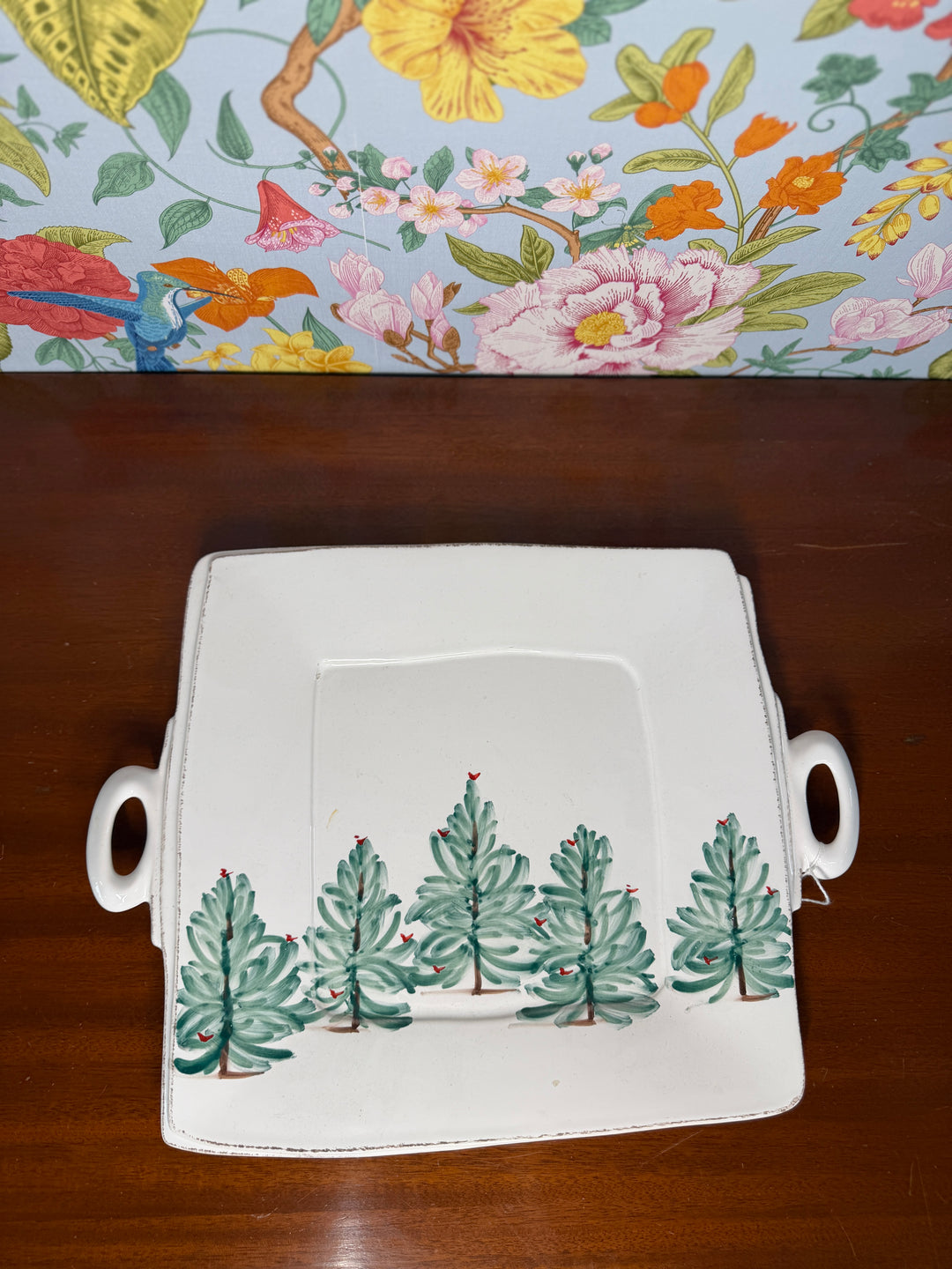 Vietri Platter - Christmas Tree