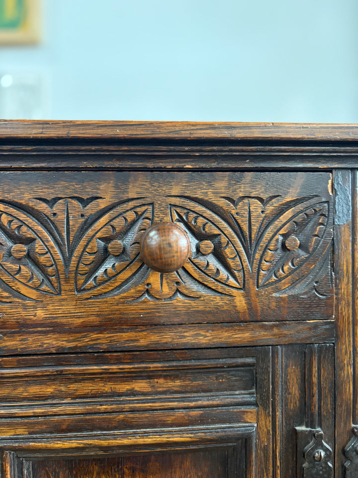 Jacobean Oak Side Board (from England)