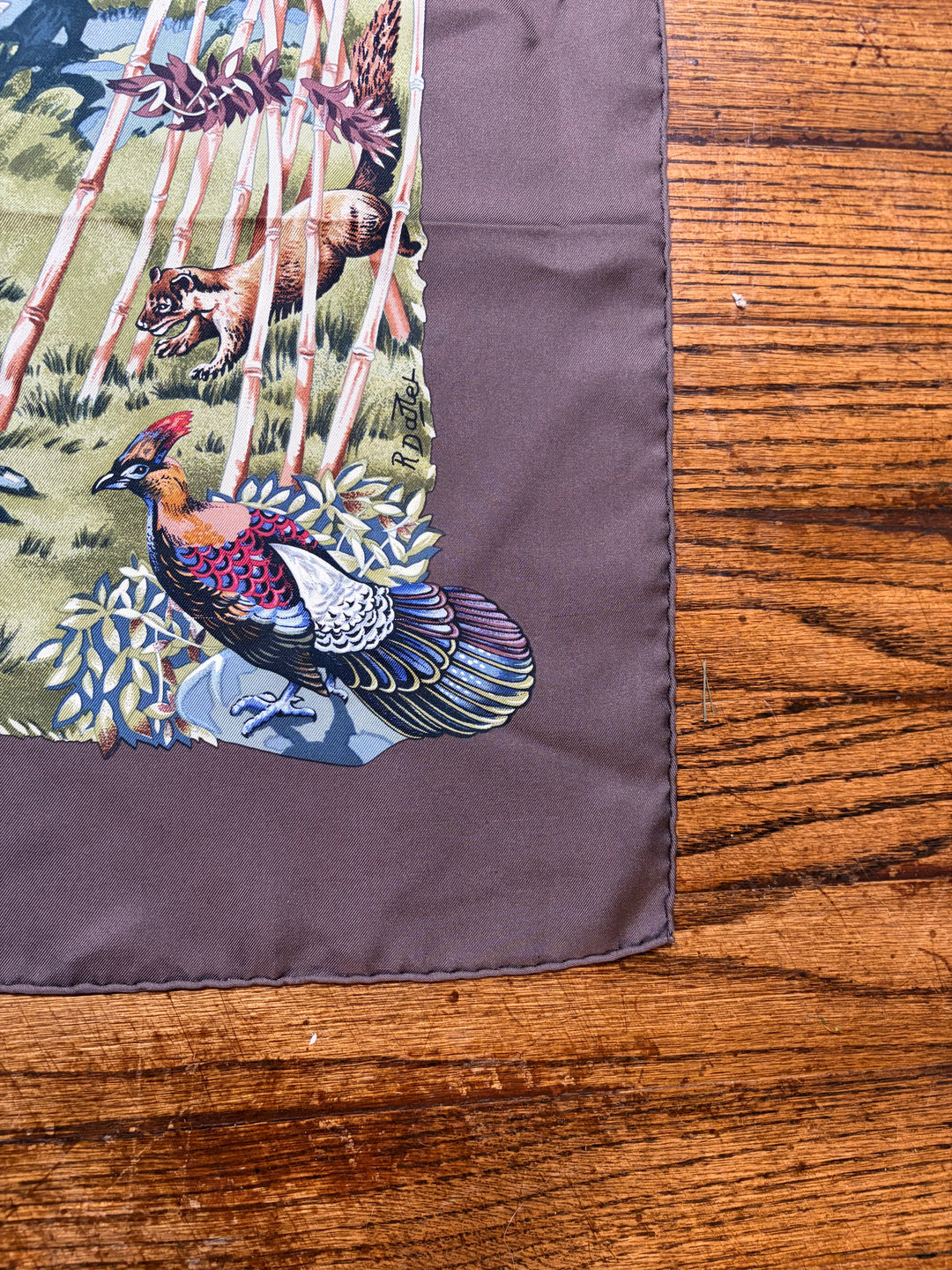 Vintage HERMÈS “Sichuan” Silk Scarf 90