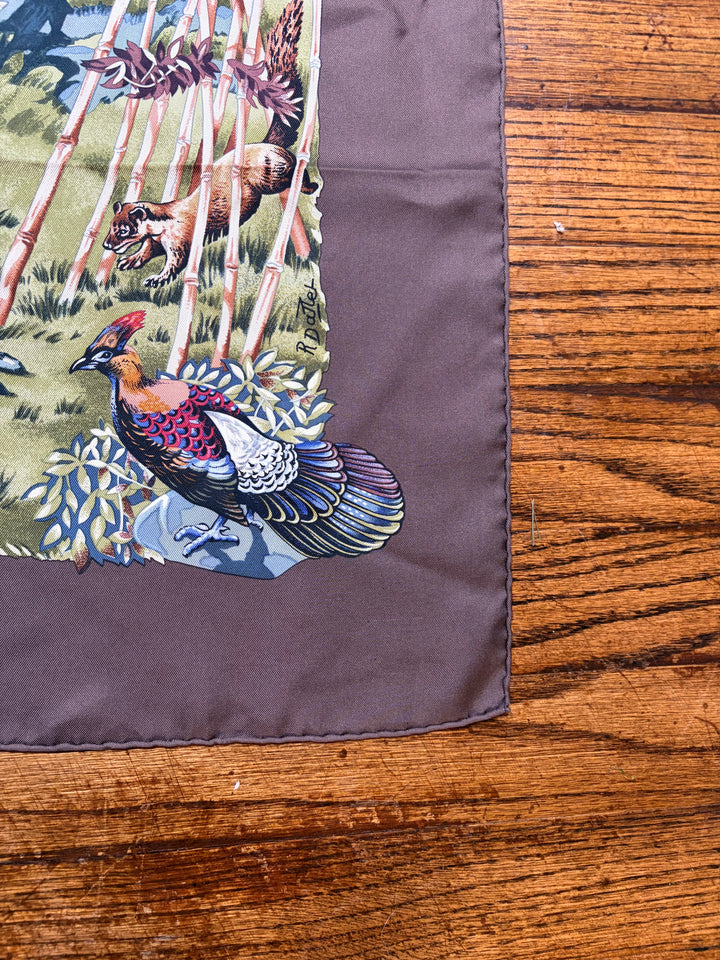 Vintage HERMÈS “Sichuan” Silk Scarf 90