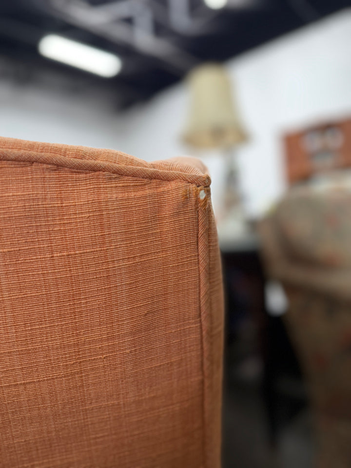 Upholstered Chair - Orange