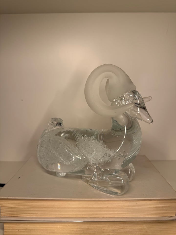 Quidio  Blown Glass Ram