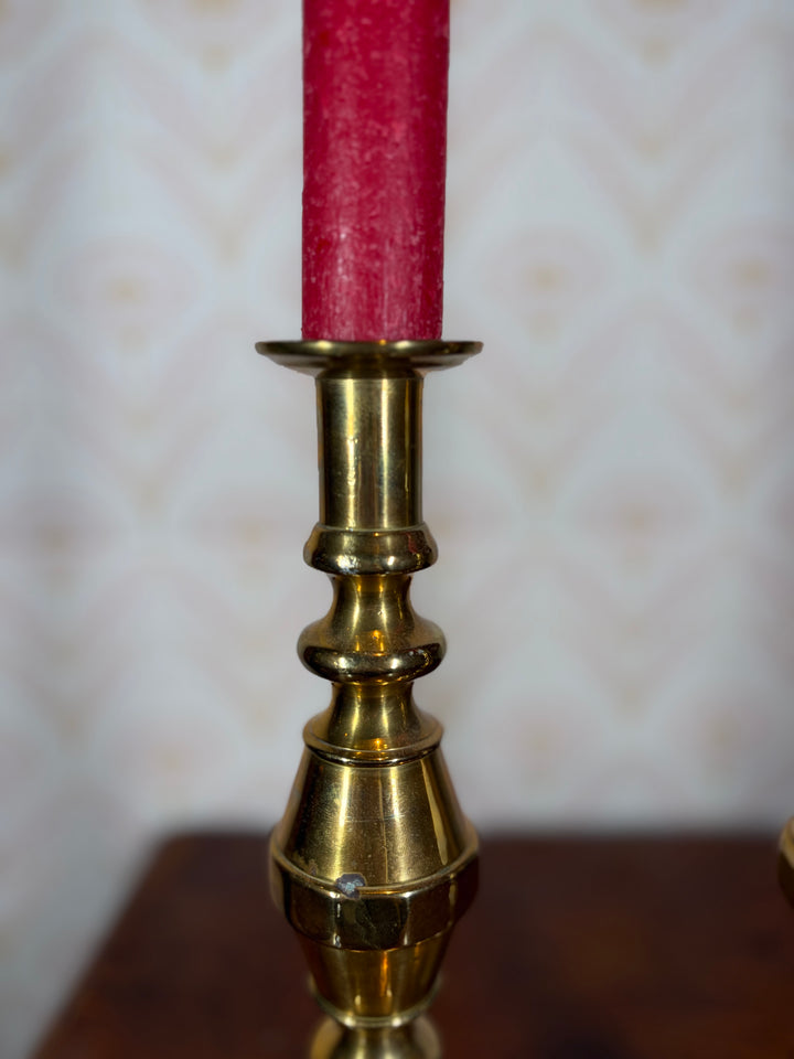 Pair of Brass Candlesticks