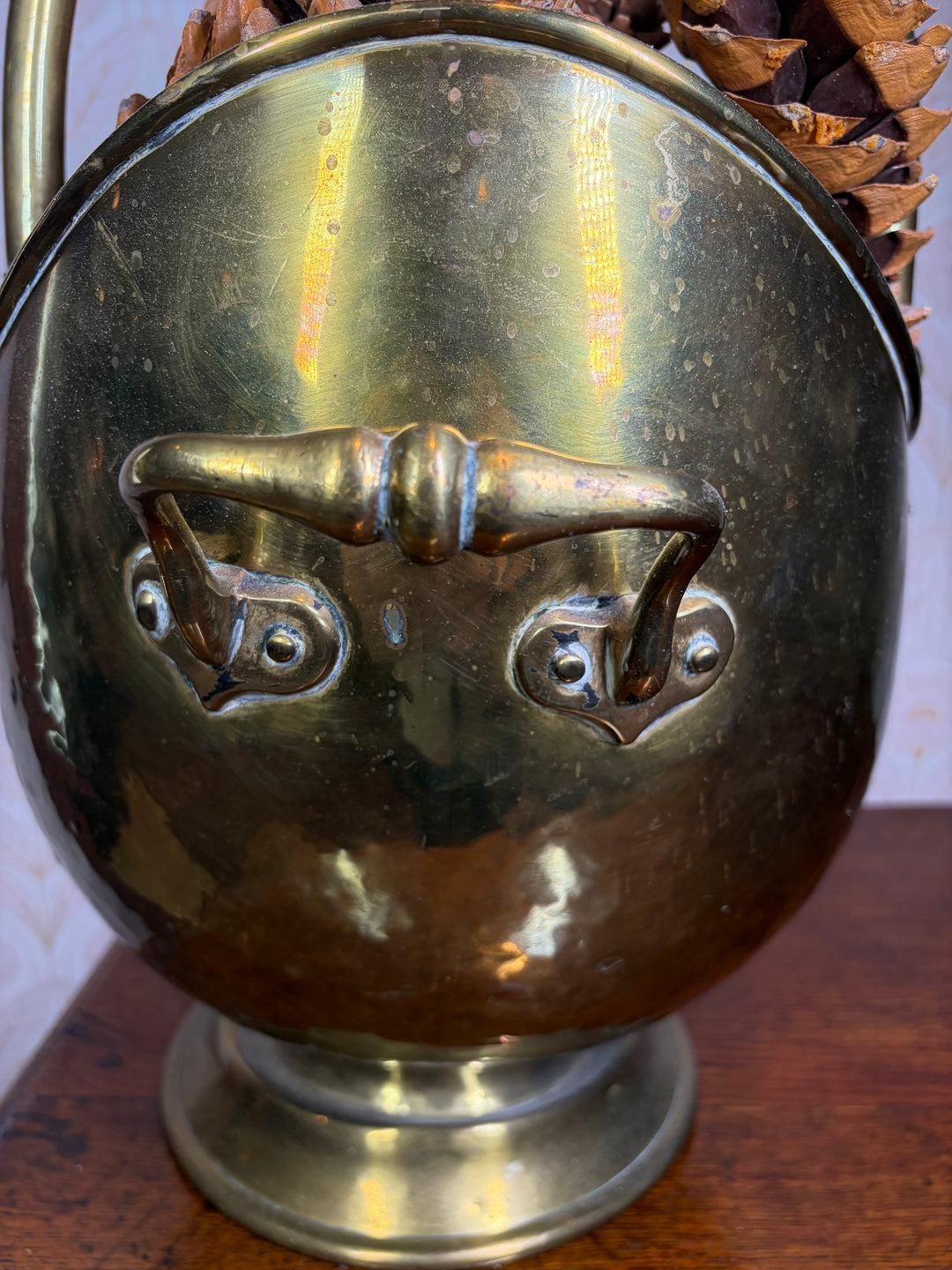 Brass Firewood Holder