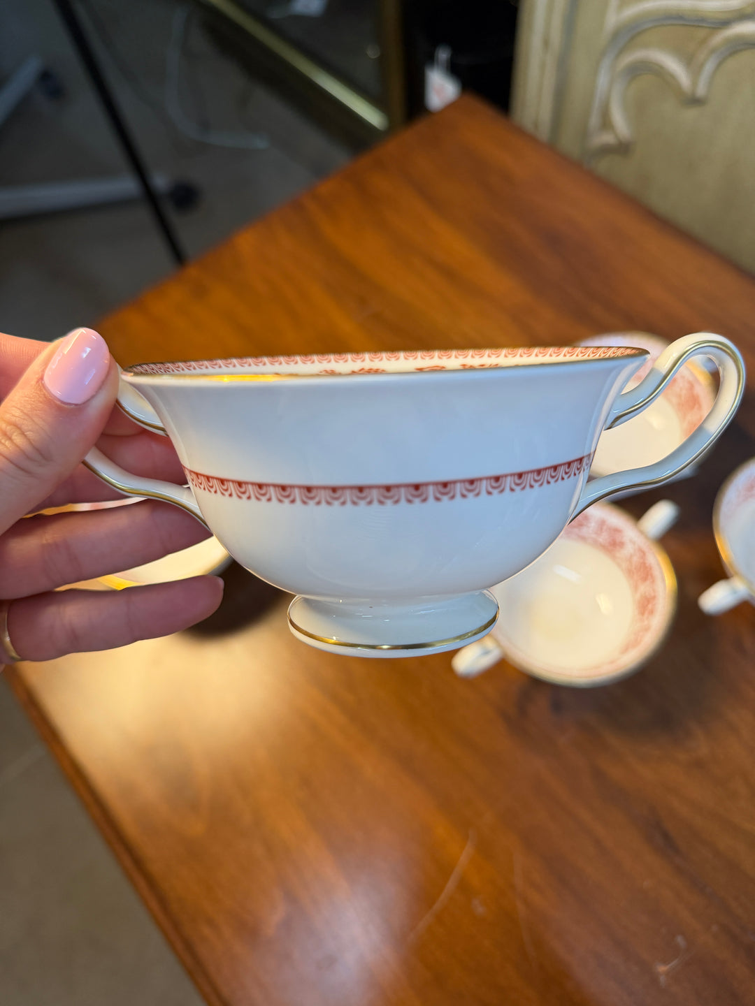 Set of 6 Vintage Wedgwood Soup Bowls